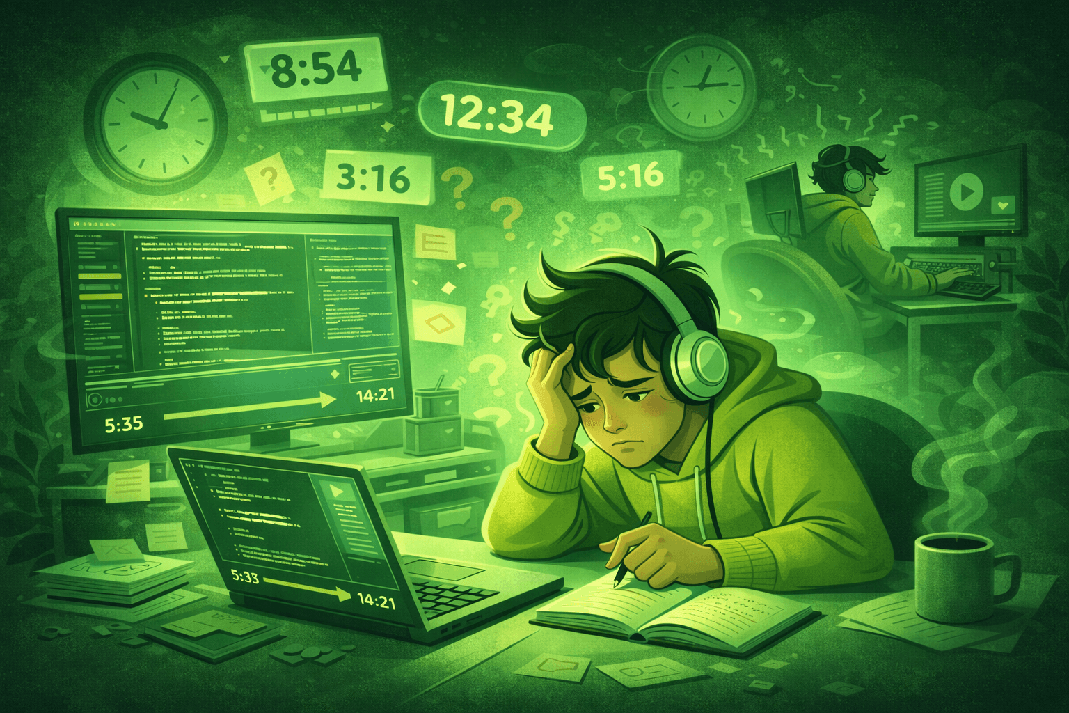 Re-watching is inefficient