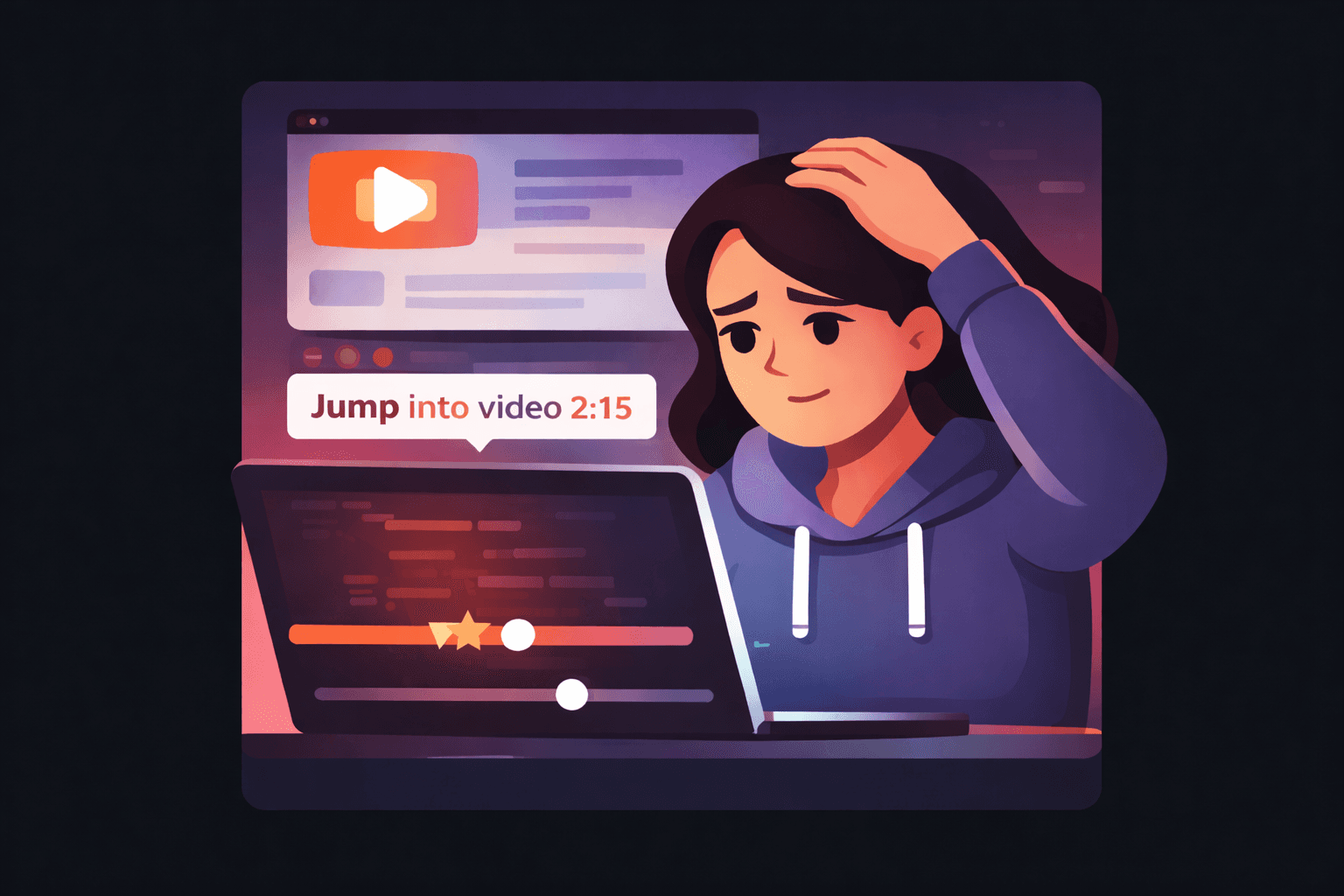 Re-watching is inefficient